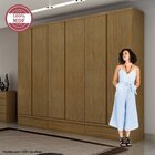 Guarda Roupa Casal 6 Portas 9 Gavetas Urbano Josandro Cinamomo