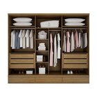 Guarda Roupa Casal 6 Portas 9 Gavetas Urbano Josandro Cinamomo