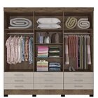 Guarda-roupa Casal 6 Portas 9 Gavetas Vila Velha Atualle Móve