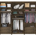 Guarda-roupa Casal 6 Portas Amsterdã Amadeirado – Rv Móveis