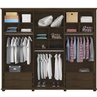 Guarda-roupa Casal 6 Portas Amsterdã Freijó – Rv Móveis