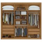 Guarda Roupa Casal 6 Portas Áries Lopas Amêndoa