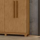 Guarda Roupa Casal 6 Portas Áries Lopas Amêndoa