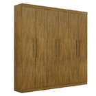 Guarda-roupa Casal 6 Portas Belém Valverde Móveis Freijó