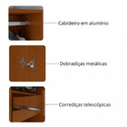Guarda Roupa Casal 6 Portas Bertha Lopas