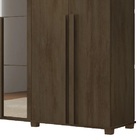 Guarda-roupa Casal 6 Portas C/espelho Amsterdã Freijó – Rv Mó