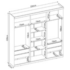 Guarda Roupa Casal 6 Portas Capital 64170 Amêndola