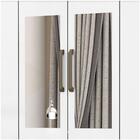 Guarda Roupa Casal 6 Portas Carioca Móveis Freijó Branco