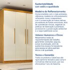 Guarda-roupa Casal 6 Portas Carnaúba Cabecasa Madeiraoriginal