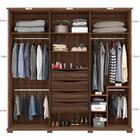 Guarda Roupa Casal 6 Portas Cedro Protezione Minha Casa
