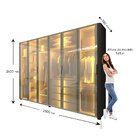 Guarda-roupa Casal 6 Portas Com 6 Portas Reflecta Com Pés Com