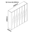 Guarda-roupa Casal 6 Portas Com 6 Portas Reflecta Com Pés Com