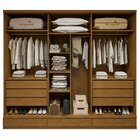 Guarda Roupa Casal 6 Portas Com 9 Gavetas 100% Mdf Urbano Ced
