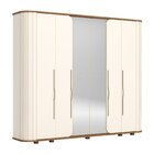 Guarda Roupa Casal 6 Portas Com Amortecimento 6 Gavetas, Cant