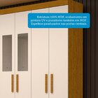 Guarda-roupa Casal 6 Portas Com Espelho 2 Gavetas 100% Mdf 16