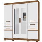 Guarda Roupa Casal 6 Portas Com Espelho 9063 Moval