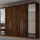 Guarda-roupa Casal 6 Portas Com Espelho Coliseu - Novo Horizo