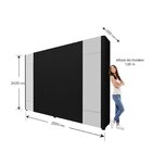 Guarda-roupa Casal 6 Portas Com Espelho Com Pés Innova 100% M