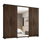 Guarda Roupa Casal 6 Portas Com Espelho E 4 Gavetas Canada Rv