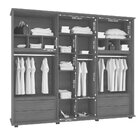 Guarda Roupa Casal 6 Portas Com Espelho E 4 Gavetas Canada Rv