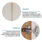 Guarda-roupa Casal 6 Portas Com Espelho Interno Giratório 235