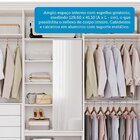 Guarda-roupa Casal 6 Portas Com Espelho Interno Giratório 235