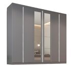 Guarda-roupa Casal 6 Portas Com Espelho Monte Carlo Onix