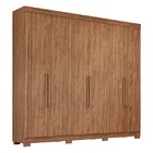 Guarda-roupa Casal 6 Portas Com Pés 234cm 100% Mdf Boston Esp