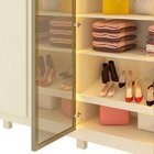 Guarda-roupa Casal 6 Portas Com Pés Com Led Imperatriz Reflec