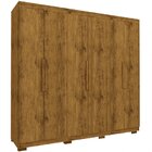 Guarda-roupa Casal 6 Portas Com Pés Império Madeirado