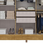 Guarda-roupa Casal 6 Portas De Abrir E 2 Gavetas Interna Sant