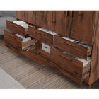 Guarda Roupa Casal 6 Portas De Bater 1 Basculante 5 Gavetas M