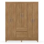 Guarda Roupa Casal 6 Portas Demóbile Flash Ii Amendola Touch