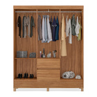 Guarda Roupa Casal 6 Portas Demóbile Flash Ii Amendola Touch