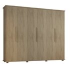 Guarda-roupa Casal 6 Portas E 4 Gavetas Canada Rv Móveis Niag