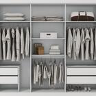 Guarda Roupa Casal 6 Portas E 4 Gavetas Imaginare Branco - Sa