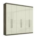 Guarda Roupa Casal 6 Portas E 4 Gavetas Imaginare Castanha/of