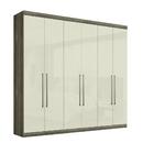 Guarda Roupa Casal 6 Portas E 4 Gavetas Imaginare Castanha/of