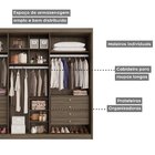 Guarda Roupa Casal 6 Portas E 8 Gavetas Bergamo Conquista Móv