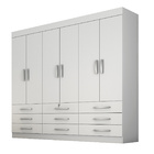 Guarda Roupa Casal 6 Portas E 9 Gavetas Trade Novo Horizonte