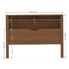 Guarda Roupa Casal 6 Portas E Cabeceira Dali Jatobá Areia