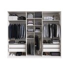 Guarda Roupa Casal 6 Portas Escócia  Branco