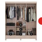 Guarda-roupa Casal 6 Portas Falco Yescasa Avena