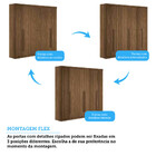 Guarda Roupa Casal 6 Portas Flex Buriti Santos Andirá