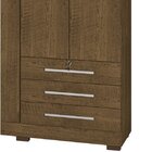 Guarda-roupa Casal 6 Portas Londres Incorplac Malbec