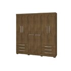 Guarda-roupa Casal 6 Portas Londres Incorplac Malbec