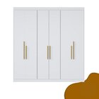 Guarda Roupa Casal 6 Portas Lugano Branco
