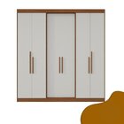 Guarda Roupa Casal 6 Portas Lugano Carvalho/off White