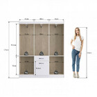 Guarda Roupa Casal 6 Portas Marbella Doripel