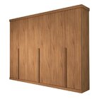 Guarda Roupa Casal 6 Portas Mdf Guarapari Panan Móveis Avelã